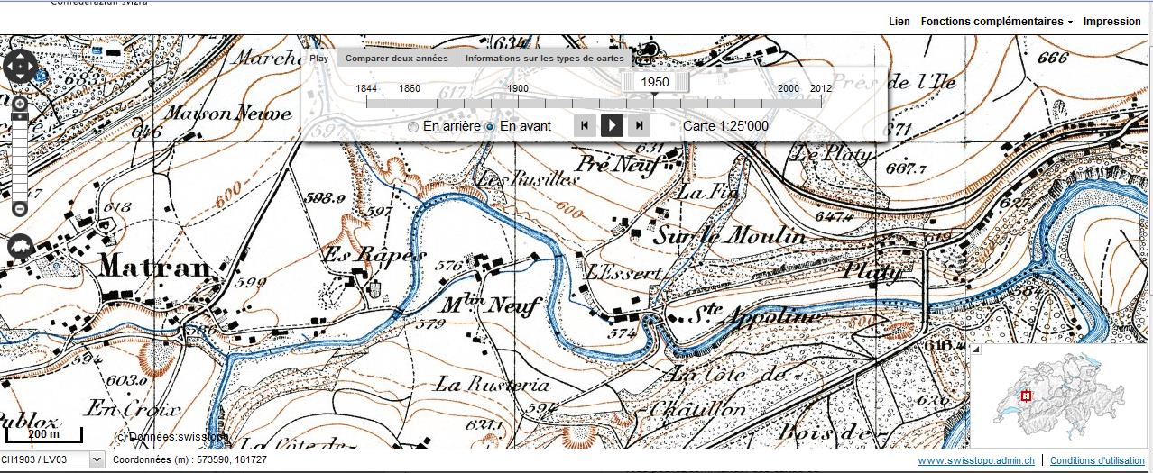 Figure 22: Glâne en 1950