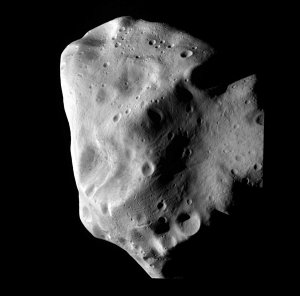 Photo Lutetia par sonde Rosetta