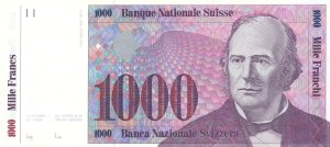 Photo Serie 7 1000Chf 1