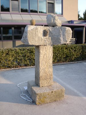 Photo Symp Sculpture Matran - Jean Bison Biscornet 1 - Quebec