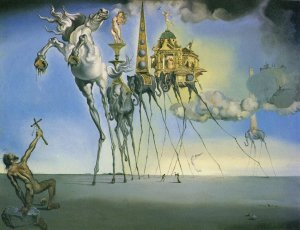 Photo Dali Temptation of St  Anthony