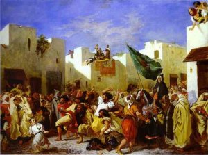 Photo Eugene Delacroix - The Fanatics of TangierJPG