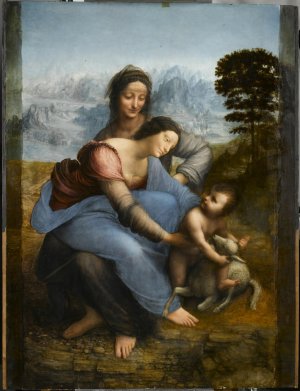 Photo Leonardo da Vinci - La Vierge et l Enfant Jesus