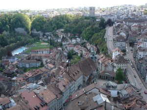 Photo Fribourg depuis la cathedrale
